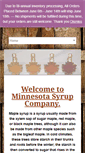 Mobile Screenshot of mnsyrup.com